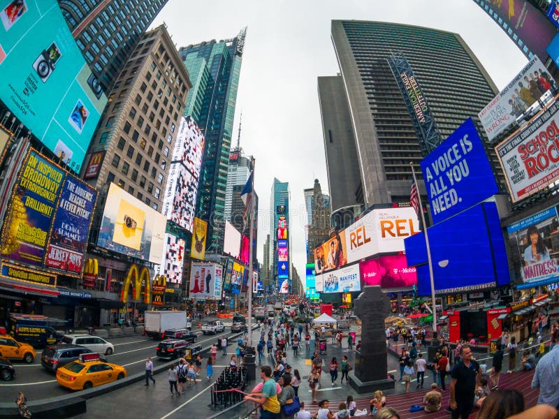 Time Square day time cityscape royalty free stock image Time Square day time cityscape royalty free stock image