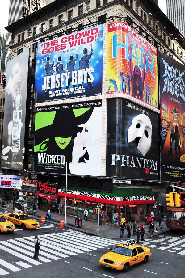 Time Square en Manhattan Nueva York foto de archivo Time Square en Manhattan Nueva York foto de archivo