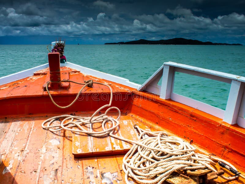 At the time of the storm over the sea. royalty free stock image At the time of the storm over the sea. royalty free stock image