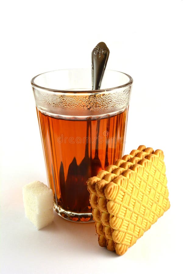 Time for tea and biscuits stock image. Image of biscuits 50020439