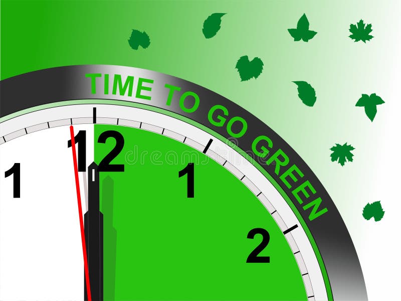 Time to go green - cdr format