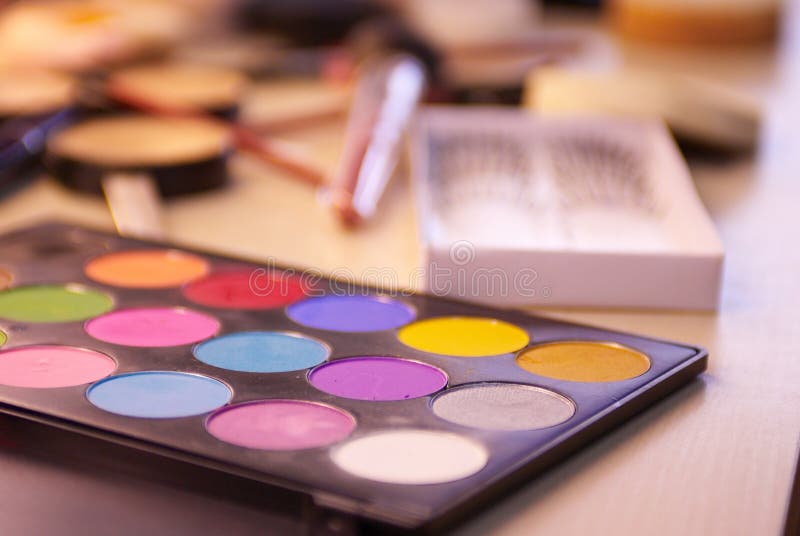 Time to make up stock photo. Image of apply, glossy, cosmetics 4082530