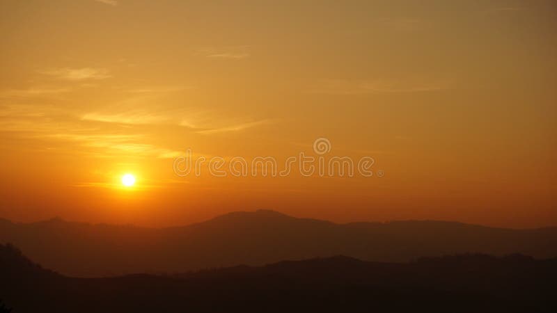 Timelapse de la puesta del sol