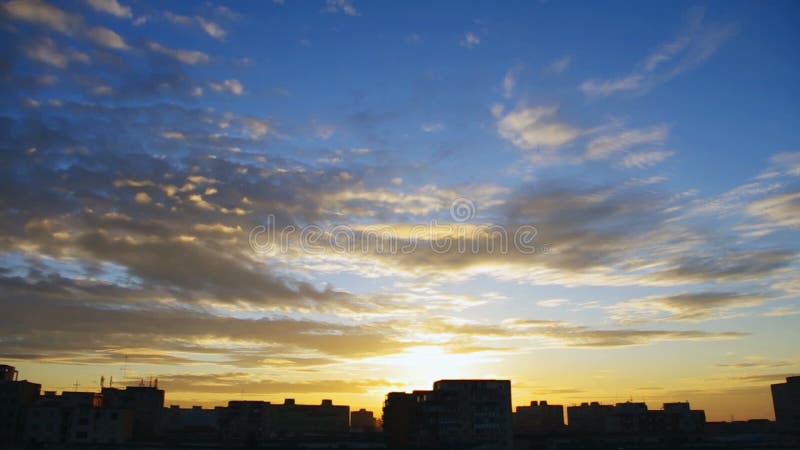 Timelapse de la puesta del sol