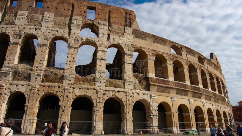 Timelapse des Kolosseums, Rom, Italien