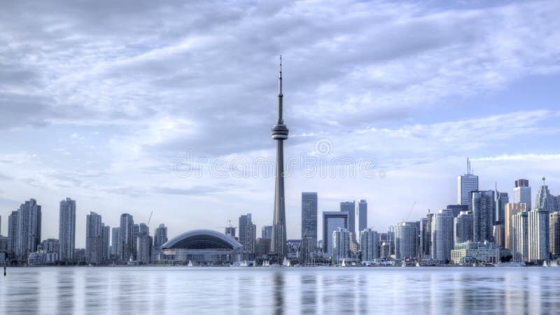 Timelapse Toronto horisont HDR