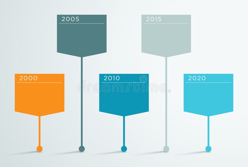 Timeline Vector 3d Infographic 2 stock illustration Timeline Vector 3d Infographic 2 stock illustration