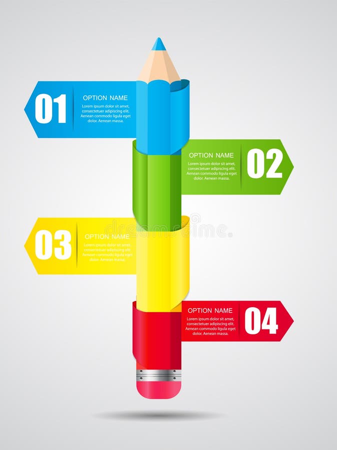 TimelineInfographic mall för affärsvektor vektor illustrationer TimelineInfographic mall för affärsvektor vektor illustrationer