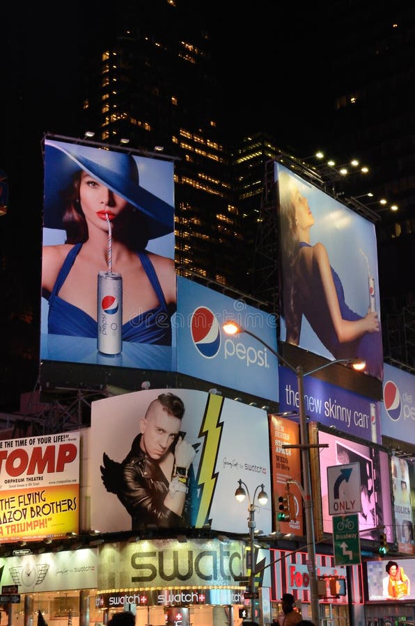 Times Square electronic billboards