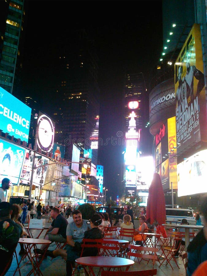 Times Square NYC stock foto Times Square NYC stock foto