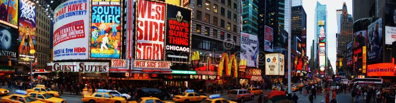 Times Square panorama