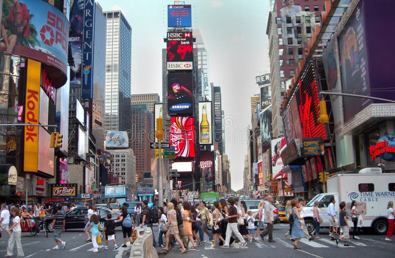 Times Square Traffic New York USA