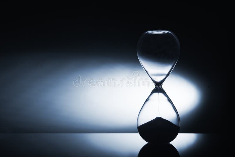 Timglas royaltyfri foto