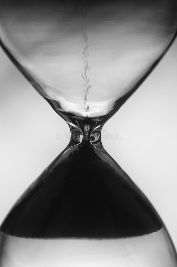 Timglasklockabakgrund royaltyfri foto