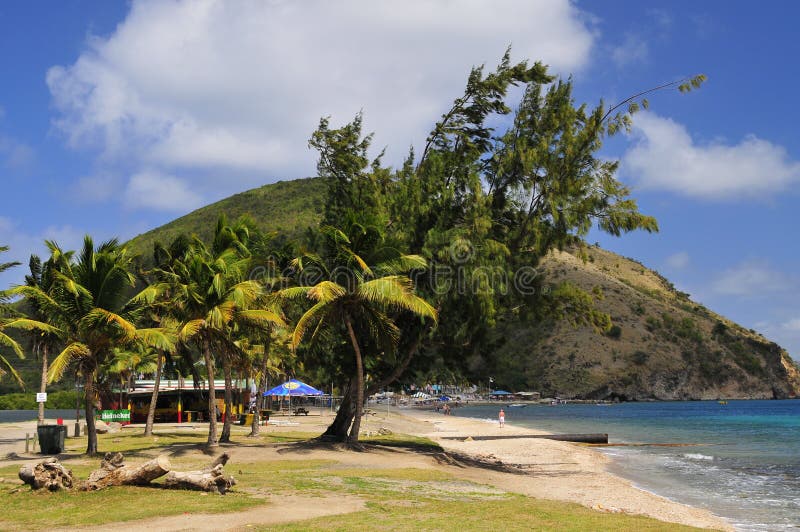 The Island of St. Kitts, the Caribbean Editorial Stock Photo Image of