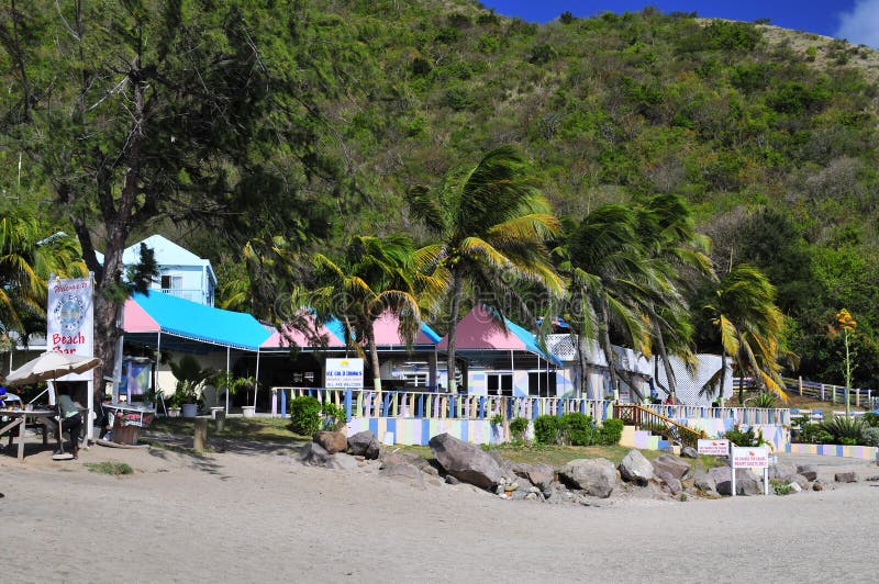 The Island of St. Kitts, the Caribbean Editorial Stock Photo Image of