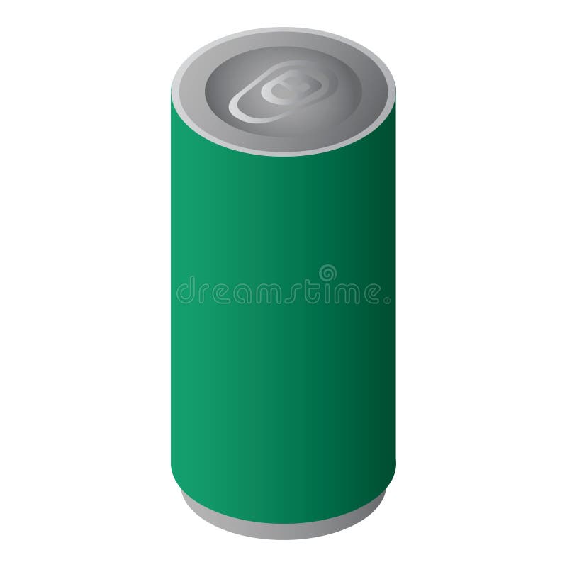 Tin can with ring pull. Vector illustration decorative design stock illustration