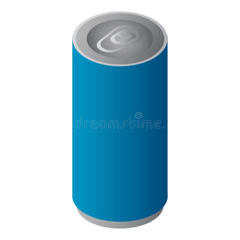 Tin can with ring pull. Vector illustration decorative design stock illustration