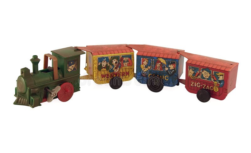 antique toy train