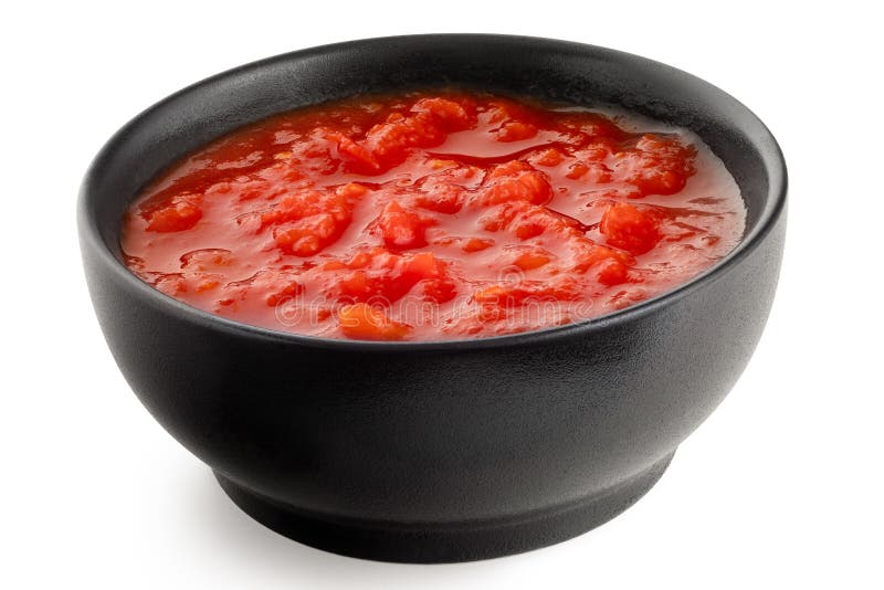 Tinned chopped tomatoes stock image. Image of black 204300989