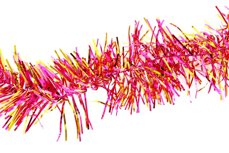 Tinsel stock image. Image of round, backgrounds, season 21916299