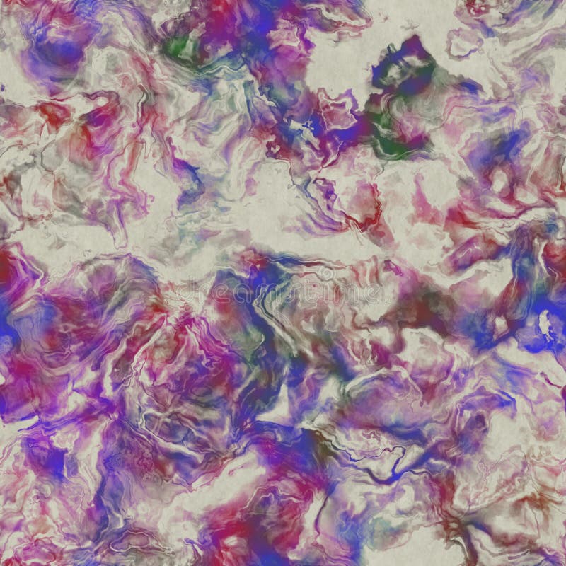 A tinta abstrata da aquarela da pintura acena o fundo pintado à mão da textura de papel sem emenda ilustração royalty free A tinta abstrata da aquarela da pintura acena o fundo pintado à mão da textura de papel sem emenda ilustração royalty free