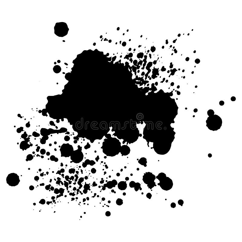 A tinta ou a pintura monocromática preta borram o fundo do grunge Vetor da textura Grão da aflição da folha de prova da poeira Sp ilustração do vetor A tinta ou a pintura monocromática preta borram o fundo do grunge Vetor da textura Grão da aflição da folha de prova da poeira Sp ilustração do vetor