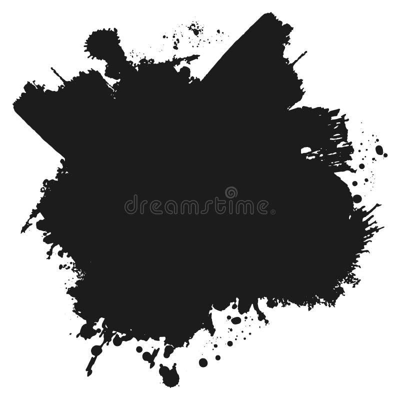 A tinta ou a pintura monocromática preta borram o fundo do grunge Vetor da textura Grão da aflição da folha de prova da poeira Sp ilustração stock A tinta ou a pintura monocromática preta borram o fundo do grunge Vetor da textura Grão da aflição da folha de prova da poeira Sp ilustração stock