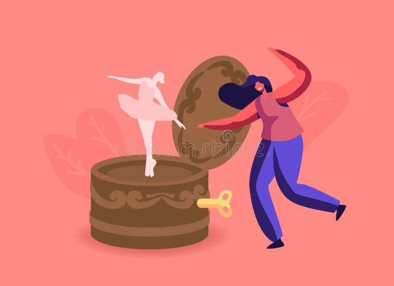 Music Box Dancer Stock Illustrations – 335 Music Box Dancer Stock