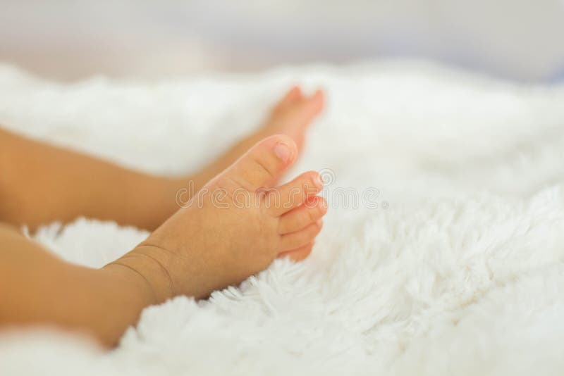 Tiny foot of newborn baby stock image. Image of innocent 175422183
