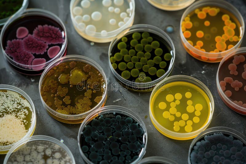 Tiny organisms: bacterium image, showcasing minuscule yet impactful nature of these microscopic life forms, emphasizing their significance in various environments, biological processes AI generated