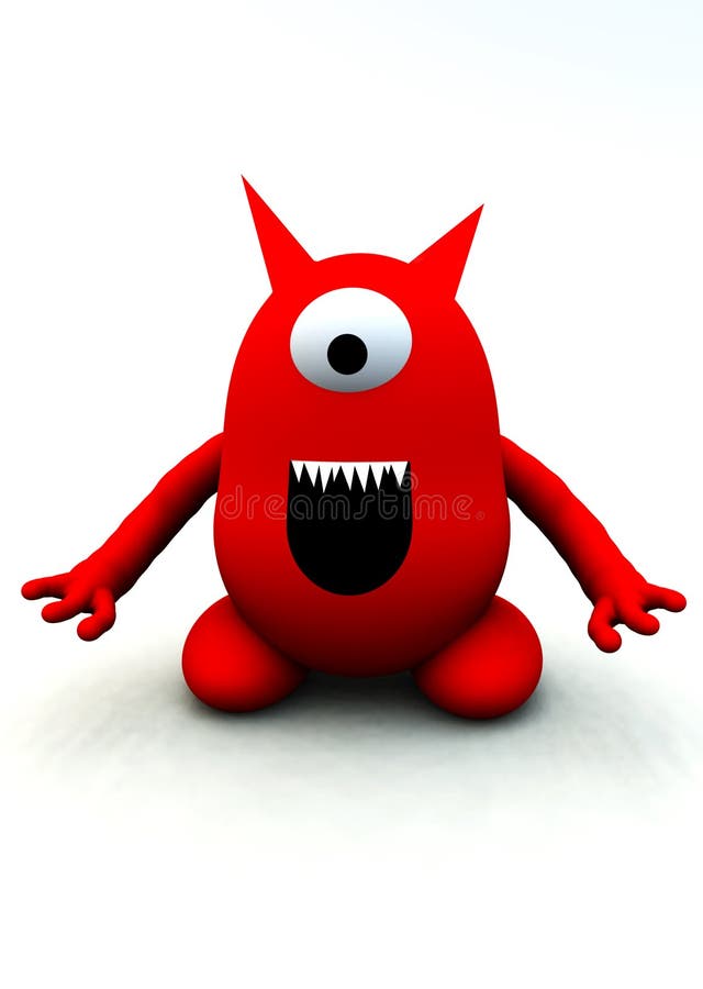 Tiny Red Monster