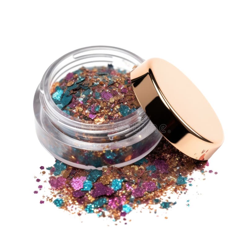 Glitter Sprinkles Transparent Background Stock Photos and Pictures