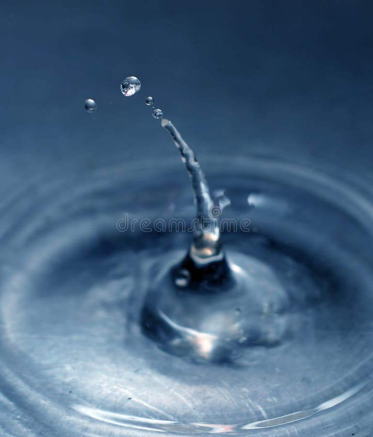 Tiny water drop