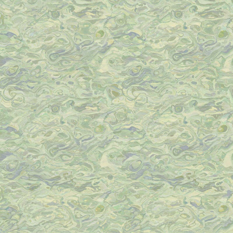 Tipar abstract cu un vârtej de nuanțe de verde deschis și albastru care creează un efect marmorat. royalty free illustration