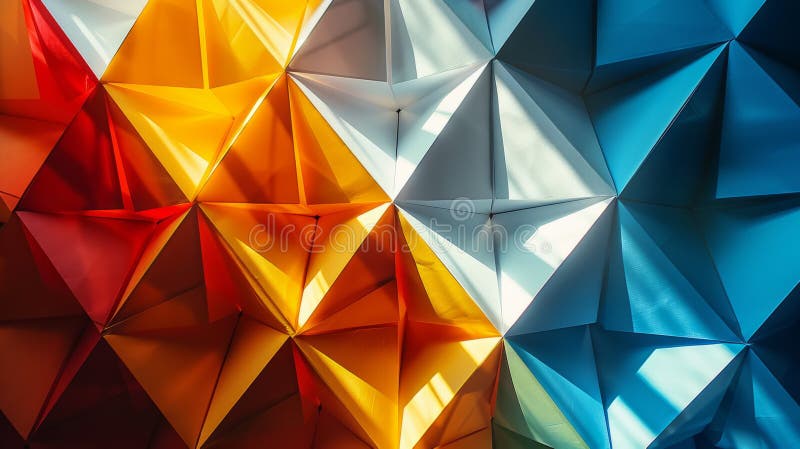 Tipar abstract geometric colorat royalty free stock photos