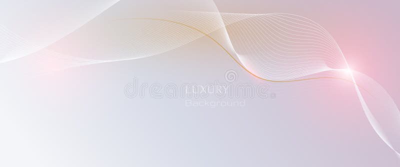Tipar abstract pentru unda de aur alb-moale și textură pe fundalul gradientului gri deschis. vector illustration
