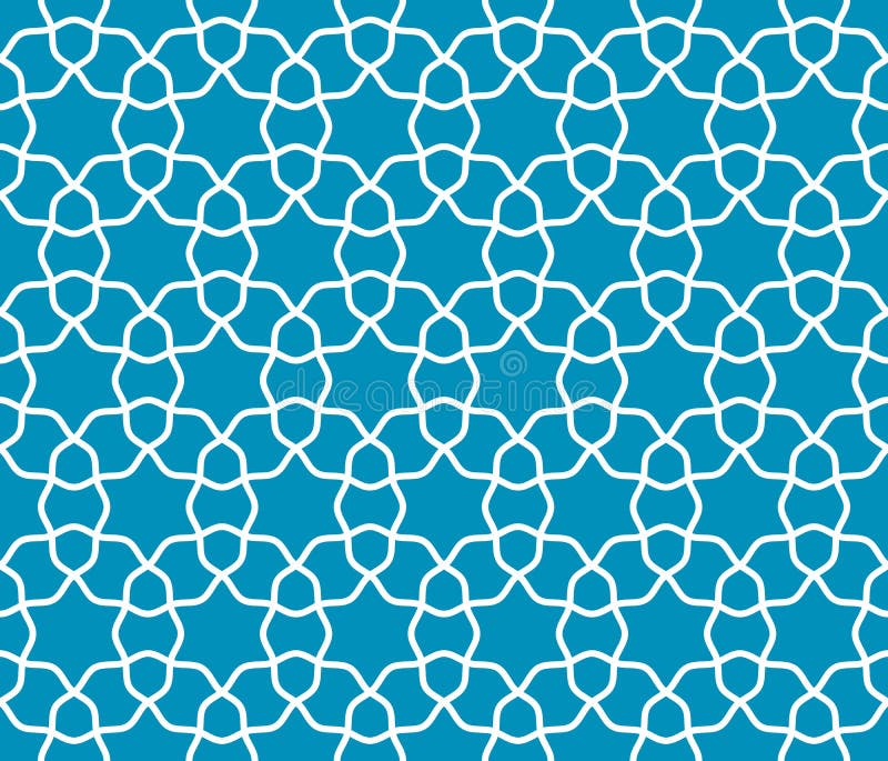 Tipar cu lataj arabă geometric fără sudură royalty free illustration