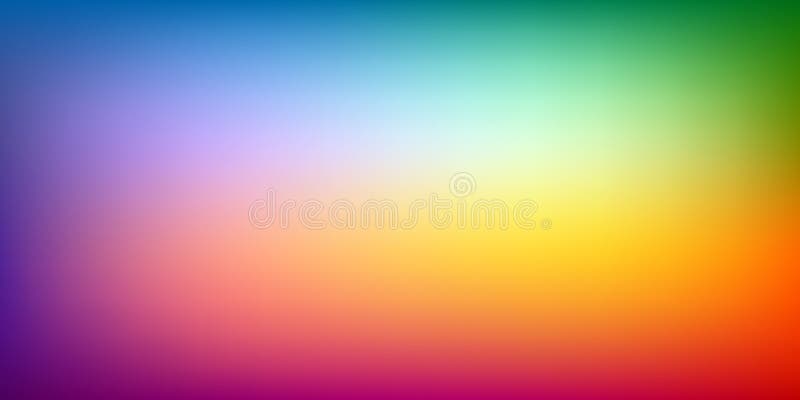 Tipar de putere a culorii gradientului fileului curcubeului în fond albastru abstract pentru prezentarea hârtiei de fundal pentru royalty free illustration