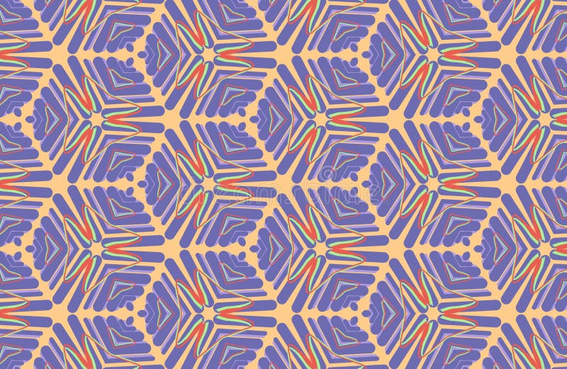 Tipar fără sudură ornamentală. fundal abstract. tipar fără probleme. model geometric abstract. proiectare pentru royalty free illustration
