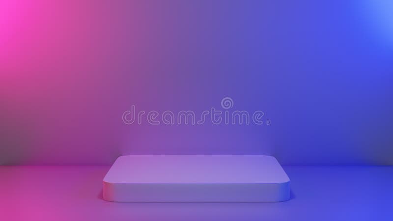Tipar gol abstract într-o fază de lumină vibrantă roz-albastru pentru modelul actual de design al unui banner publicitar pentru co stock illustration