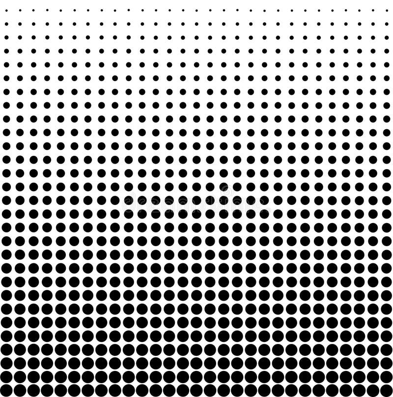 Tipar gradient semiton semiton de tranziție cromatică, fără sudură, de culoare albă până la neagră. design geometric abstract vector illustration