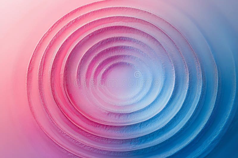 Tipare circulare vibrante Rotire în nuanțe roz și albastru Crearea unei imagini abstracte royalty free stock photos