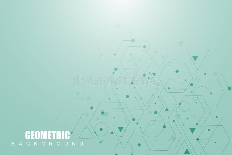 Tiparul rețelei științifice care conectează liniile și punctele. structură moleculară virtuală abstractă virtuală futuristă modern stock illustration