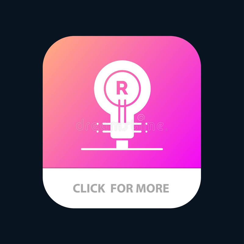 Tipo, conceito, genuíno, ideia, Logo Mobile App Button Android e do Glyph do IOS versão ilustração royalty free Tipo, conceito, genuíno, ideia, Logo Mobile App Button Android e do Glyph do IOS versão ilustração royalty free