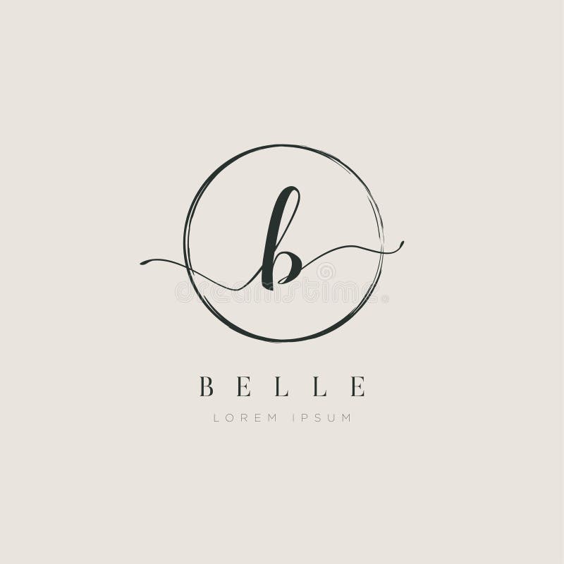 Tipo elegante semplice B Logo Sign Symbol Icon della lettera iniziale illustrazione vettoriale Tipo elegante semplice B Logo Sign Symbol Icon della lettera iniziale illustrazione vettoriale