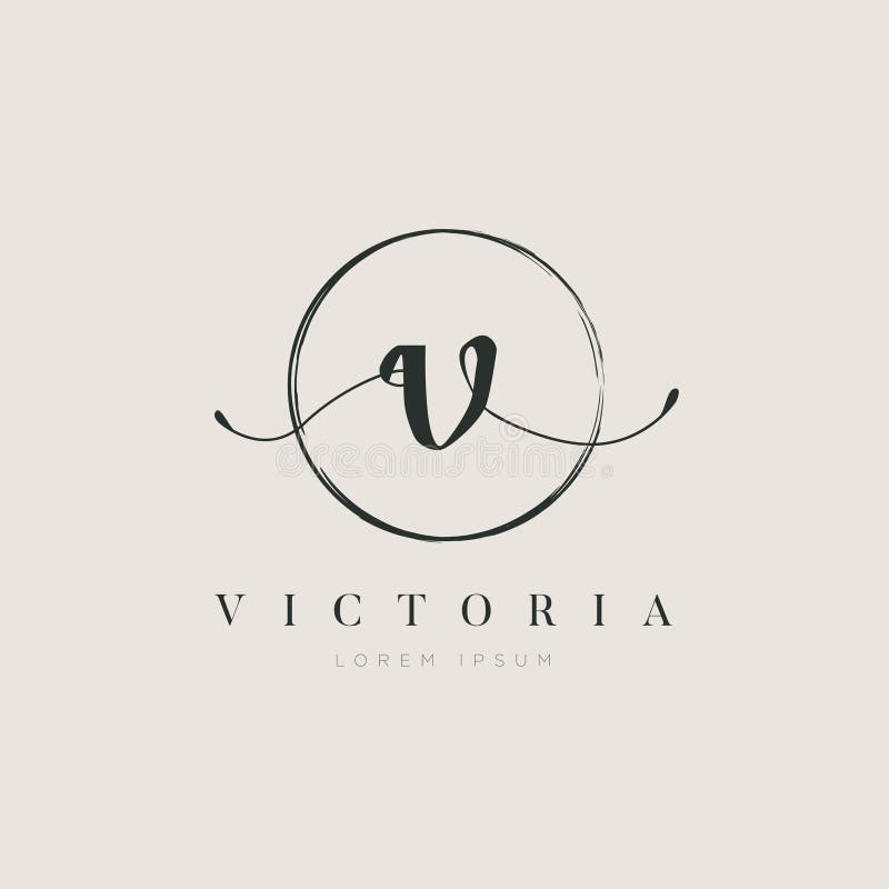Tipo elegante semplice V Logo Sign Symbol Icon della lettera iniziale illustrazione di stock Tipo elegante semplice V Logo Sign Symbol Icon della lettera iniziale illustrazione di stock