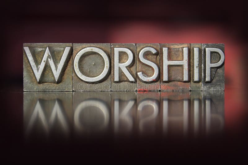 Tipografia da adoração