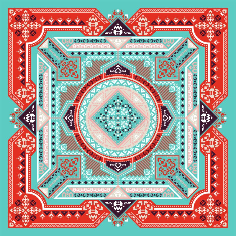 Tipografie tribală. tipărire geometrică etnică. vector illustration