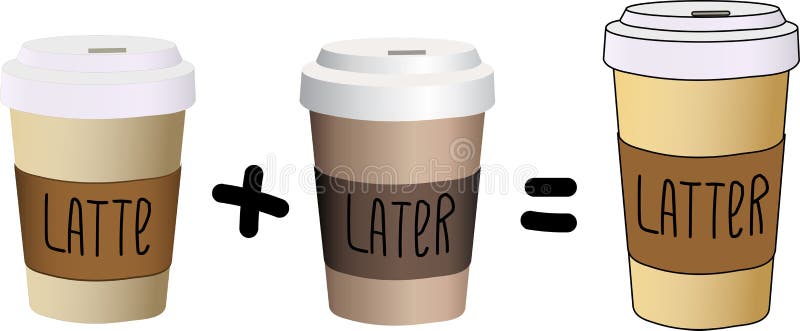 Tipos diferentes de vidro do ` s do café Grupo do vetor de canecas descartáveis ilustração royalty free Tipos diferentes de vidro do ` s do café Grupo do vetor de canecas descartáveis ilustração royalty free